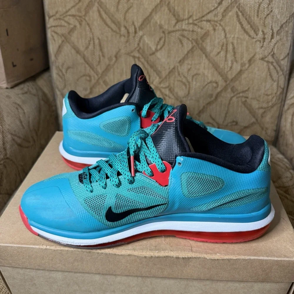 Nike LeBron 9 Low Reverse Liverpool DQ6400-300 Men's 9.5 Basketball Sneakers
